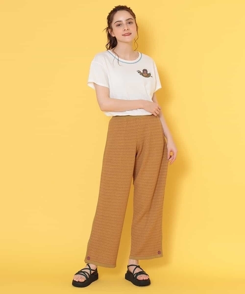 Jocomomola(ホコモモラ)の「Color similar ニットパンツ(その他パンツ・レディース・オレンジ/ブルー・40)」の18枚目の写真