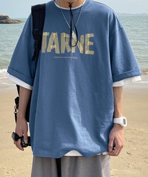 HOOK | 【HOOK】【2021新作】 シンプル英字プリント半袖tシャツ(Tシャツ/カットソー)