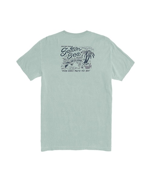 NIXON（ニクソン）の「【NIXON/ニクソン】Salton バックプリントS/S Tee（Tシャツ/カットソー・メンズ・ブルー系その他・SMALL/LARGE/MEDIUM）」の2枚目の写真