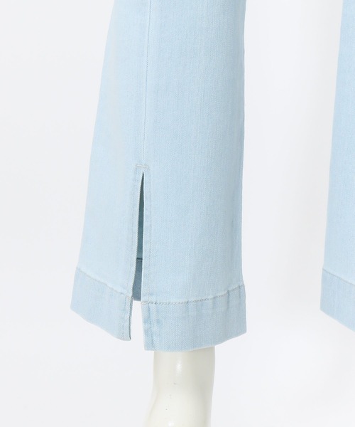 AS KNOW AS PINKY（アズノゥアズピンキー）の「編み上げフレアデニムパンツ（デニムパンツ・レディース・オフホワイト/インディゴブルー/ライトインディゴブルー/ベージュ・M/S）」の12枚目の写真