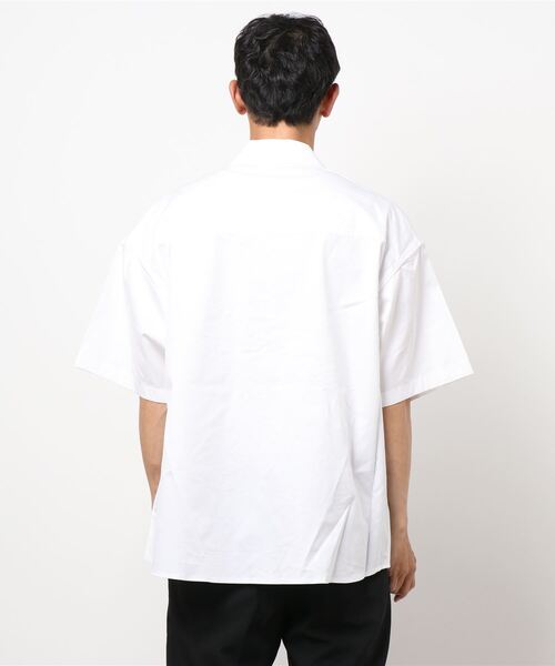 WESTBOY(ウエストボーイ)の「【PRE PREWORKS】Drop-shoulder Half Sleeve Dress Shirt PR21S01TP(シャツ/ブラウス・メンズ・ホワイト・M/L)」の12枚目の写真