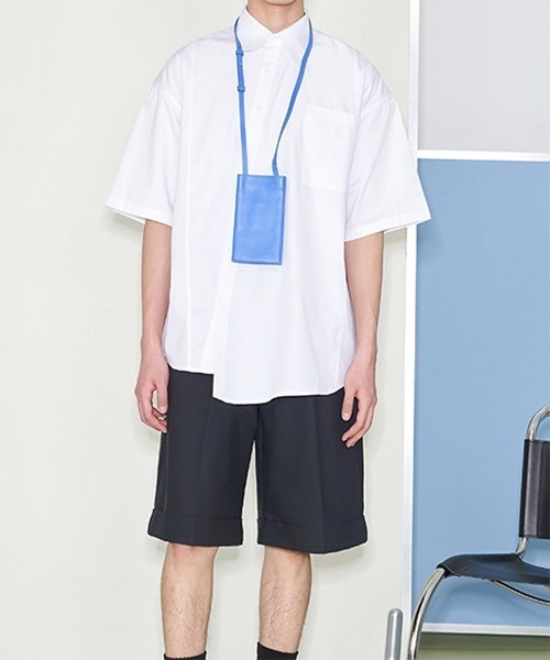 WESTBOY(ウエストボーイ)の「【PRE PREWORKS】Drop-shoulder Half Sleeve Dress Shirt PR21S01TP(シャツ/ブラウス・メンズ・ホワイト・M/L)」の3枚目の写真