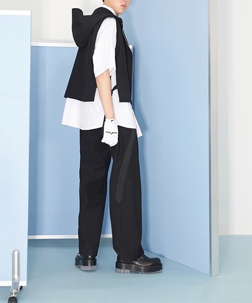 WESTBOY(ウエストボーイ)の「【PRE PREWORKS】Drop-shoulder Half Sleeve Dress Shirt PR21S01TP(シャツ/ブラウス・メンズ・ホワイト・M/L)」の6枚目の写真