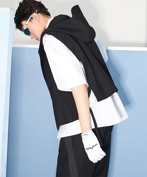 WESTBOY(ウエストボーイ)の「【PRE PREWORKS】Drop-shoulder Half Sleeve Dress Shirt PR21S01TP(シャツ/ブラウス・メンズ・ホワイト・M/L)」の10枚目の写真