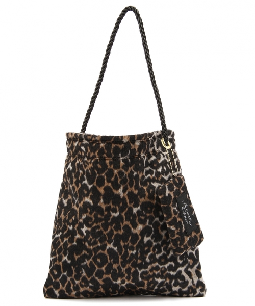 Another Edition(アナザーエディション)の「AE リバーシブル Boa TOTE◆(ショルダーバッグ・レディース・ブラウン/オリーブ・フリー)」の1枚目の写真