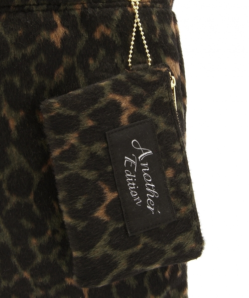 Another Edition(アナザーエディション)の「AE リバーシブル Boa TOTE◆(ショルダーバッグ・レディース・ブラウン/オリーブ・フリー)」の9枚目の写真