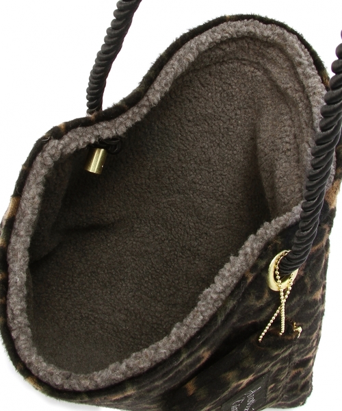 Another Edition(アナザーエディション)の「AE リバーシブル Boa TOTE◆(ショルダーバッグ・レディース・ブラウン/オリーブ・フリー)」の12枚目の写真