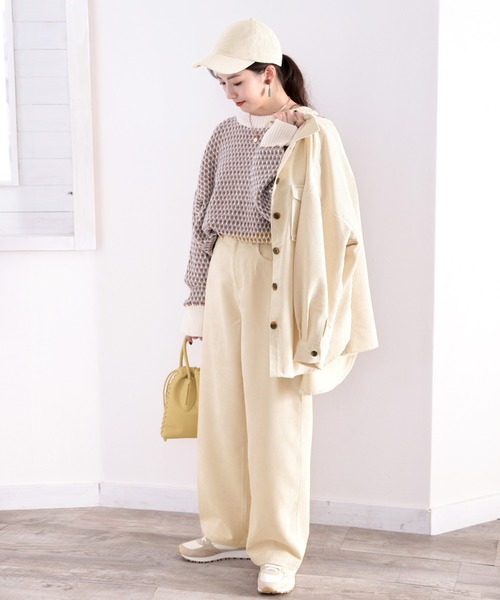 Java(ジャバ)の「《Javaジャバコラボ》コーデュロイキャップ(キャップ・レディース・チャコールグレー/ベージュ/ブラウン/モカ・MEDIUM/LARGE)」の6枚目の写真