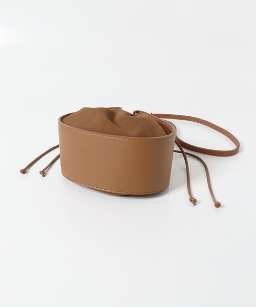 URBAN RESEARCH Sonny Label（アーバンリサーチサニーレーベル）の「フェイクスェードワンショルダーバッグ（ショルダーバッグ・レディース・オフホワイト/ピンク/キャメル・ONE）」の8枚目の写真