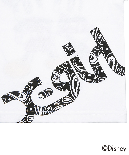 X-girl Stages（エックスガールステージス）の「【Disney（ディズニー）】S/S TEE STREET MICKEY & MINNIE  (4T～7T)（Tシャツ/カットソー・キッズ・ホワイト/ブラック・4T/5T/6T/7T）」の7枚目の写真