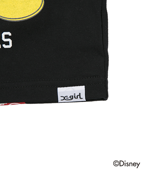 X-girl Stages（エックスガールステージス）の「【Disney（ディズニー）】S/S TEE STREET MICKEY & MINNIE  (4T～7T)（Tシャツ/カットソー・キッズ・ホワイト/ブラック・4T/5T/6T/7T）」の10枚目の写真