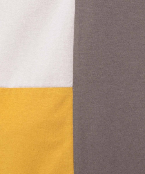 HARE（ハレ）の「ハイショクキリカエカットソー2（Tシャツ/カットソー・メンズ・オフホワイト/ブラック/ベージュ・SMALL/MEDIUM）」の19枚目の写真