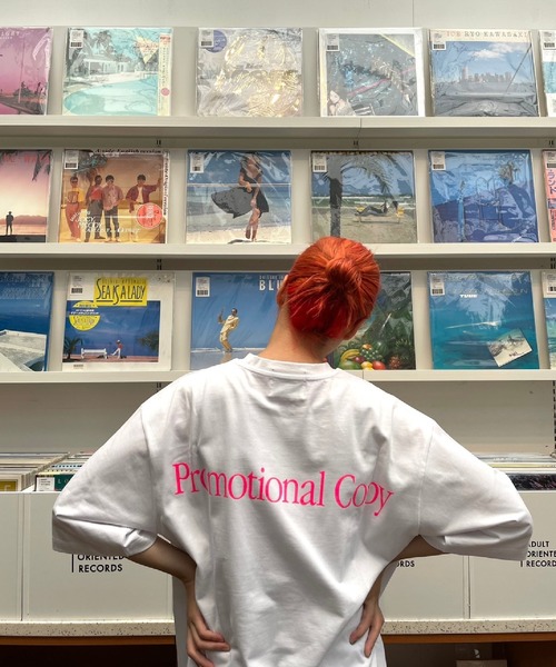 bonjour records（ボンジュールレコーズ）の「Special D.J. Copy/Promotional Copy Tシャツ（Tシャツ/カットソー・メンズ・ホワイト/ブラック・S/M/L）」の21枚目の写真