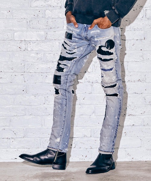 CRIMIE（クライミー）の「CRASH USED STRETCH SELVEDGE SLIM FIT 7714 
