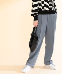 Ray BEAMS | Ray BEAMS / カルゼ 1タック テーパード パンツ(その他パンツ)