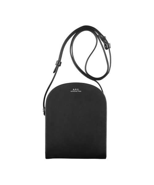 A.P.C.(アーペーセー)の「NECK POUCH DEMI-LUNE 21A(ポーチ・メンズ・ブラック/ブラウン系その他・ONESIZE)」の16枚目の写真