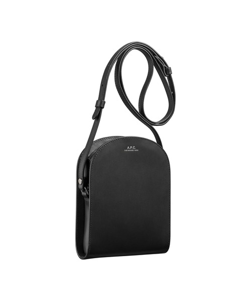 A.P.C.(アーペーセー)の「NECK POUCH DEMI-LUNE 21A(ポーチ・メンズ・ブラック/ブラウン系その他・ONESIZE)」の14枚目の写真