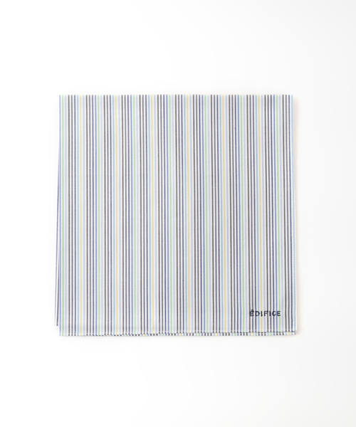 EDIFICE（エディフィス）の「パターンハンカチ2（ハンカチ/ハンドタオル・メンズ・チャコールグレー/ネイビー/ブラウン/サックスブルー/ピンク/グリーン/ブルー系その他/ブルー/その他4/その他7/その他10/その他11/その他16/その他18/その他19・FREE）」の9枚目の写真