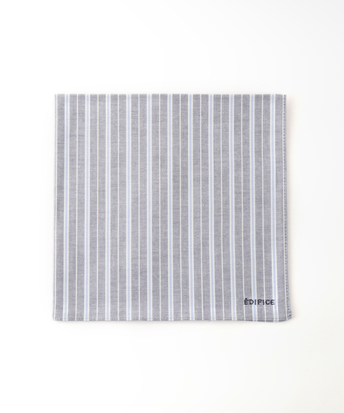 EDIFICE（エディフィス）の「パターンハンカチ2（ハンカチ/ハンドタオル・メンズ・チャコールグレー/ネイビー/ブラウン/サックスブルー/ピンク/グリーン/ブルー系その他/ブルー/その他4/その他7/その他10/その他11/その他16/その他18/その他19・FREE）」の5枚目の写真
