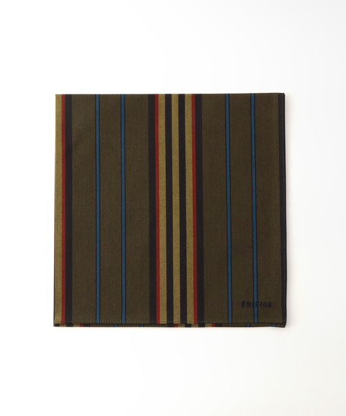 EDIFICE（エディフィス）の「パターンハンカチ2（ハンカチ/ハンドタオル・メンズ・チャコールグレー/ネイビー/ブラウン/サックスブルー/ピンク/グリーン/ブルー系その他/ブルー/その他4/その他7/その他10/その他11/その他16/その他18/その他19・FREE）」の3枚目の写真