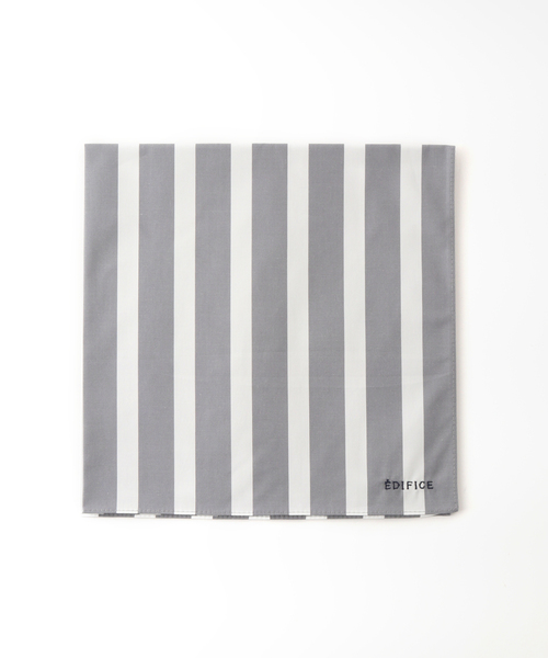 EDIFICE（エディフィス）の「パターンハンカチ2（ハンカチ/ハンドタオル・メンズ・チャコールグレー/ネイビー/ブラウン/サックスブルー/ピンク/グリーン/ブルー系その他/ブルー/その他4/その他7/その他10/その他11/その他16/その他18/その他19・FREE）」の2枚目の写真
