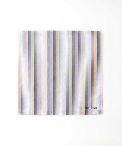 EDIFICE（エディフィス）の「パターンハンカチ2（ハンカチ/ハンドタオル・メンズ・チャコールグレー/ネイビー/ブラウン/サックスブルー/ピンク/グリーン/ブルー系その他/ブルー/その他4/その他7/その他10/その他11/その他16/その他18/その他19・FREE）」の13枚目の写真