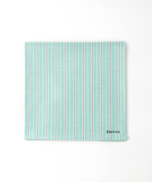 EDIFICE（エディフィス）の「パターンハンカチ2（ハンカチ/ハンドタオル・メンズ・チャコールグレー/ネイビー/ブラウン/サックスブルー/ピンク/グリーン/ブルー系その他/ブルー/その他4/その他7/その他10/その他11/その他16/その他18/その他19・FREE）」の4枚目の写真