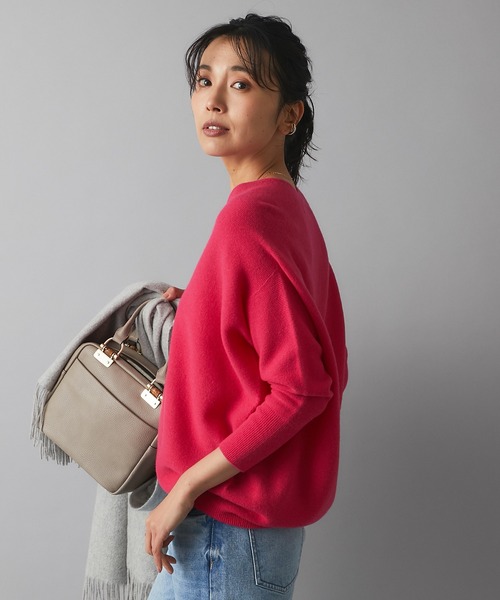 RIVE DROITE（リヴドロワ）の「クラシカルムード漂うデザイン　バンブースクエアミニボストン（ボストンバッグ・レディース・グレー系その他/ベージュ系その他・FREE）」の20枚目の写真