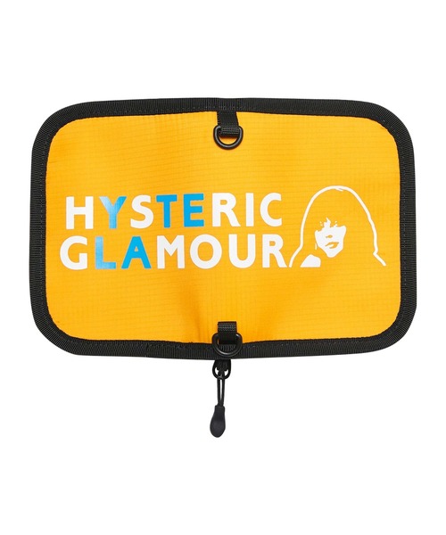 HYSTERICS ファスナー付きケース ケース HYSTERIC GLAMOUR（ヒステリックグラマー）の「HYSTERIC LOGO
