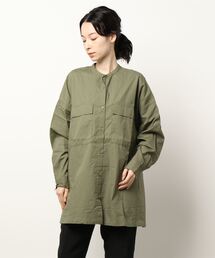 Samansa Mos2 blue | ワークシャツ(シャツ/ブラウス)