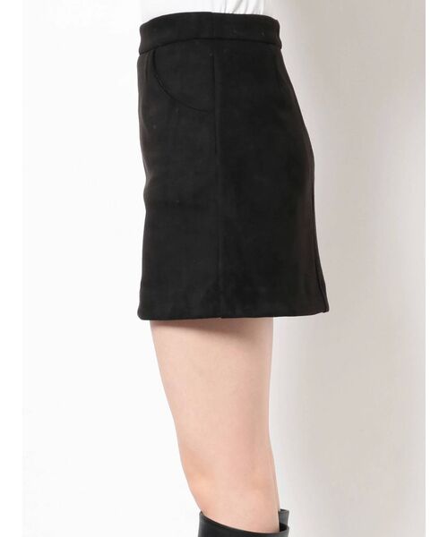 EVRIS（エヴリス）の「フェイクスウェードミニスカート（スカート・レディース・ブルー/ブラック・MEDIUM/SMALL）」の13枚目の写真