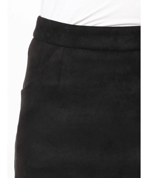 EVRIS（エヴリス）の「フェイクスウェードミニスカート（スカート・レディース・ブルー/ブラック・MEDIUM/SMALL）」の15枚目の写真