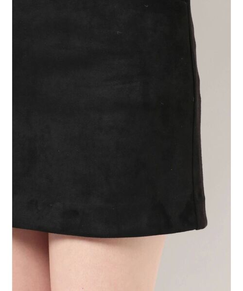 EVRIS（エヴリス）の「フェイクスウェードミニスカート（スカート・レディース・ブルー/ブラック・MEDIUM/SMALL）」の18枚目の写真