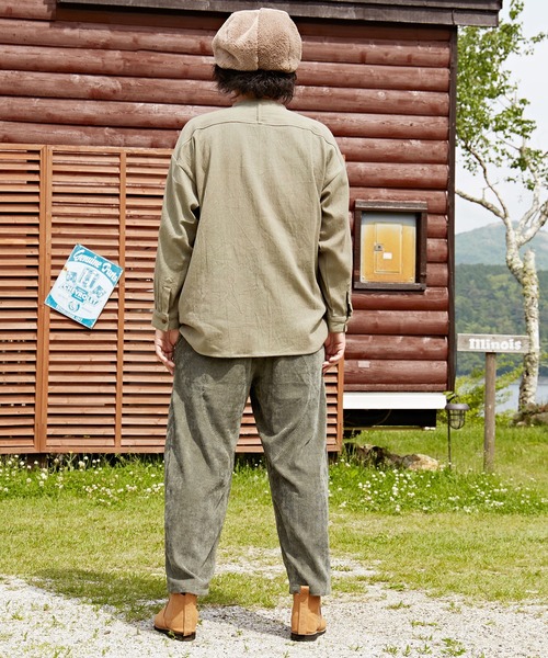 チャイハネ(チャイハネ)の「【チャイハネ】シェパルMEN'Sトップス(シャツ/ブラウス・メンズ・ベージュ/ネイビー/カーキ/キャメル・FREE)」の14枚目の写真