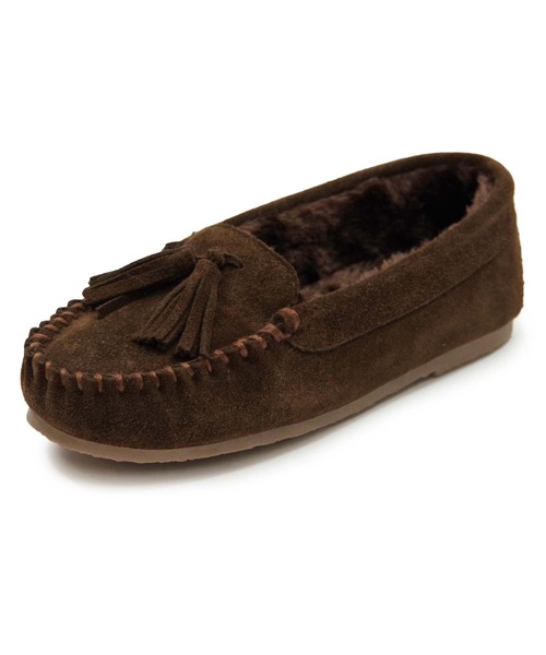 モカシン/デッキシューズ MINNETONKA（ミネトンカ） / ファースエード