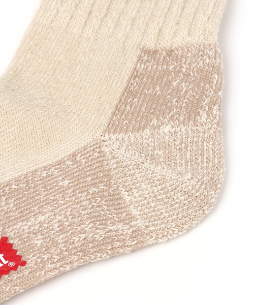 Healthknit(ヘルスニット)の「【Healthknit(ヘルスニット)】シンカーカラー 3Pソックス(ソックス/靴下・メンズ・ベージュ・FREE)」の3枚目の写真