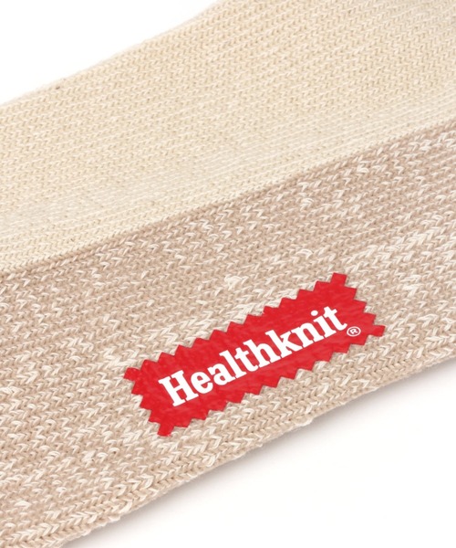Healthknit(ヘルスニット)の「【Healthknit(ヘルスニット)】シンカーカラー 3Pソックス(ソックス/靴下・メンズ・ベージュ・FREE)」の6枚目の写真