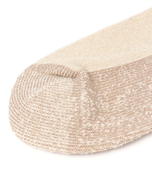 Healthknit(ヘルスニット)の「【Healthknit(ヘルスニット)】シンカーカラー 3Pソックス(ソックス/靴下・メンズ・ベージュ・FREE)」の2枚目の写真