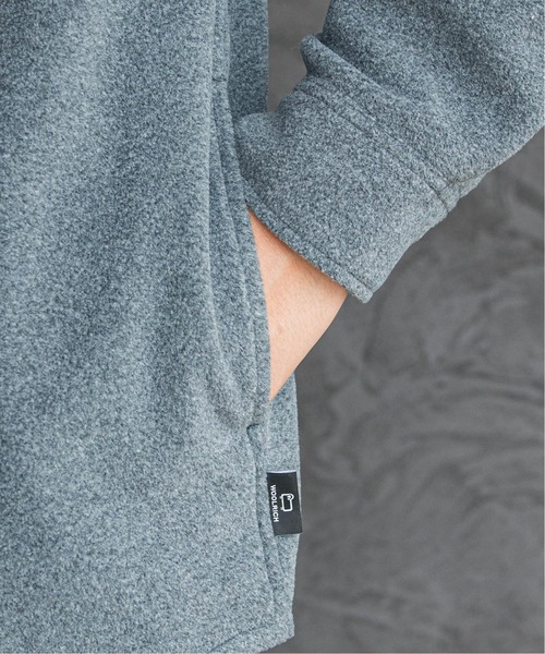 WOOLRICH（ウールリッチ）の「【WOOLRICH / ウールリッチ】別注 ポーラーテック フリースシャツブルゾン（シャツ/ブラウス・メンズ・グレー/キナリ・MEDIUM/LARGE/X-LARGE）」の4枚目の写真