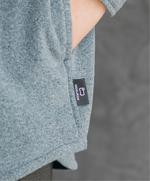 WOOLRICH（ウールリッチ）の「【WOOLRICH / ウールリッチ】別注 ポーラーテック フリースシャツブルゾン（シャツ/ブラウス・メンズ・グレー/キナリ・MEDIUM/LARGE/X-LARGE）」の8枚目の写真