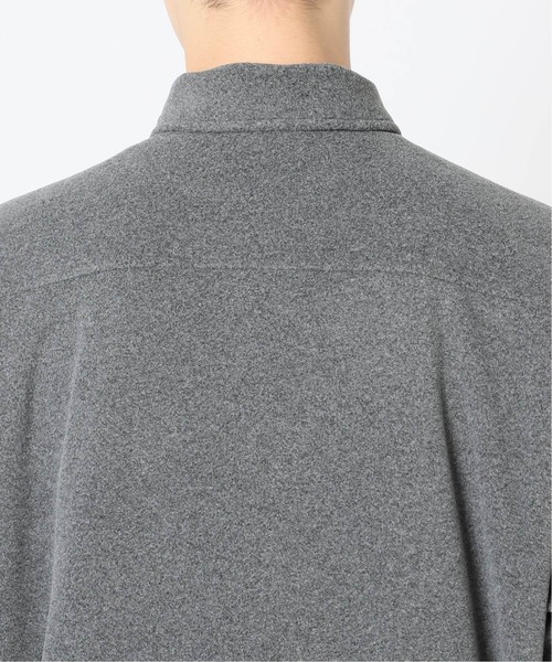 WOOLRICH（ウールリッチ）の「【WOOLRICH / ウールリッチ】別注 ポーラーテック フリースシャツブルゾン（シャツ/ブラウス・メンズ・グレー/キナリ・MEDIUM/LARGE/X-LARGE）」の12枚目の写真