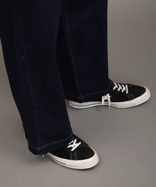 air tokyo sellection（エアートウキョウセレクション）の「【ユニセックスで着用可能】ルーズシルエット ワイド デニム イージーパンツ（デニムパンツ・メンズ・インディゴブルー/ワンウォッシュ/ライトブルー・MEDIUM/LARGE/X-LARGE）」の19枚目の写真