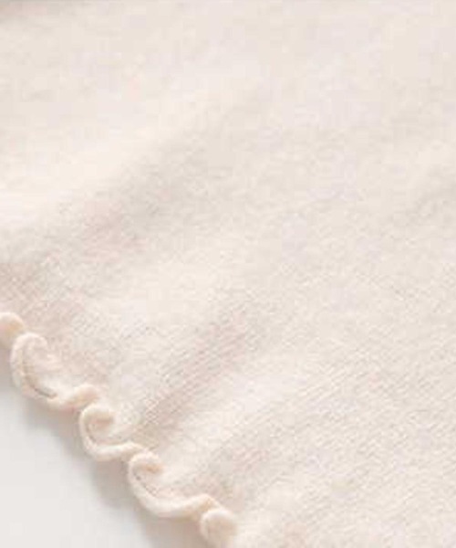 Anuenue（アヌエヌエ）の「ハイネックフリルカットソー 長袖（Tシャツ/カットソー・レディース・ホワイト/ブラック/イエロー/ブルー/グリーン・2L/3L/S/M/L）」の13枚目の写真