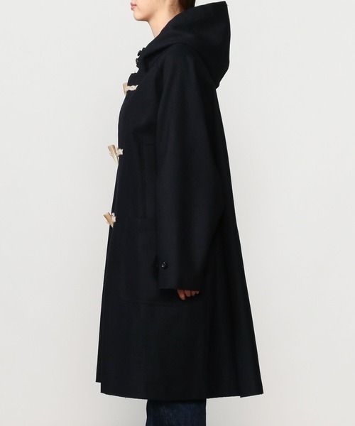 HAVERSACK（ハバーザック）の「【HAVERSACK】ウールナイロンダッフルコート WOMEN（ダッフルコート・レディース・ネイビー・1）」の7枚目の写真