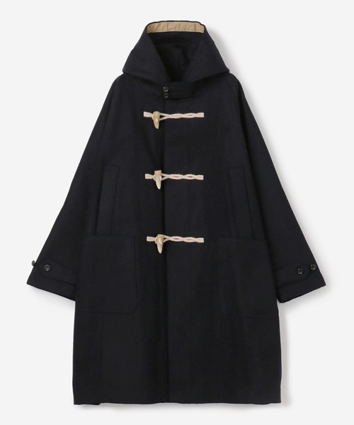 HAVERSACK（ハバーザック）の「【HAVERSACK】ウールナイロンダッフルコート WOMEN（ダッフルコート・レディース・ネイビー・1）」の9枚目の写真