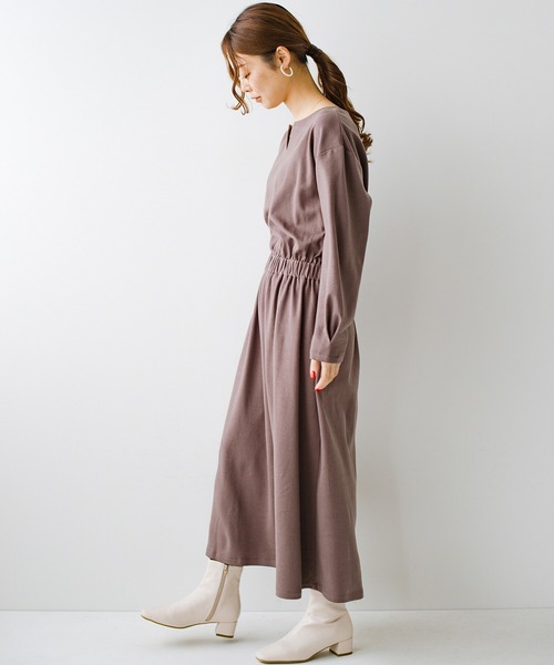 haco!（ハコ）の「ブーツは黒か茶色が無難って思っていたけど、実は白がおしゃれに見えて合わせやすい！歩きやすくてスタイルアップもしてくれるストレッチブーツby who made me（ブーツ・レディース・アイボリー・1/2/4/6/3/5）」の15枚目の写真