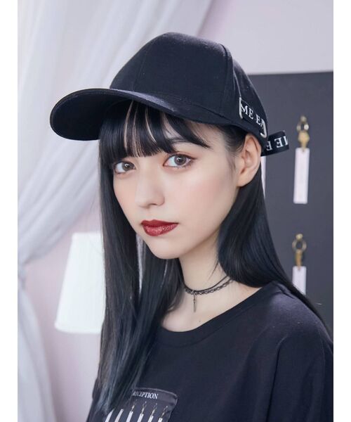 EATME（イートミー）の「BACKリボンキャップ（キャップ・レディース・ブラック/モカ・FREE）」の14枚目の写真