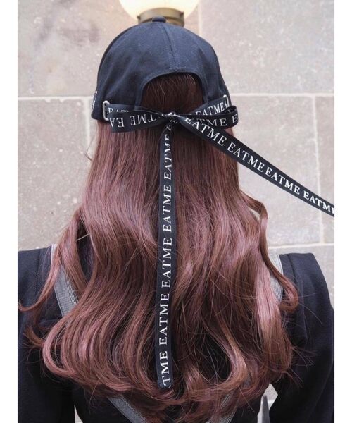 EATME（イートミー）の「BACKリボンキャップ（キャップ・レディース・ブラック/モカ・FREE）」の8枚目の写真