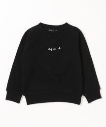 S179 E SWEAT キッズ ロゴスウェット