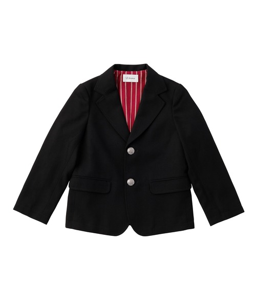 D.fesense（ディーフェセンス）の「フォーマルスーツセットアップ（スーツセット・キッズ・ブラック/ネイビー・90cm/110cm/100cm/120cm）」の3枚目の写真